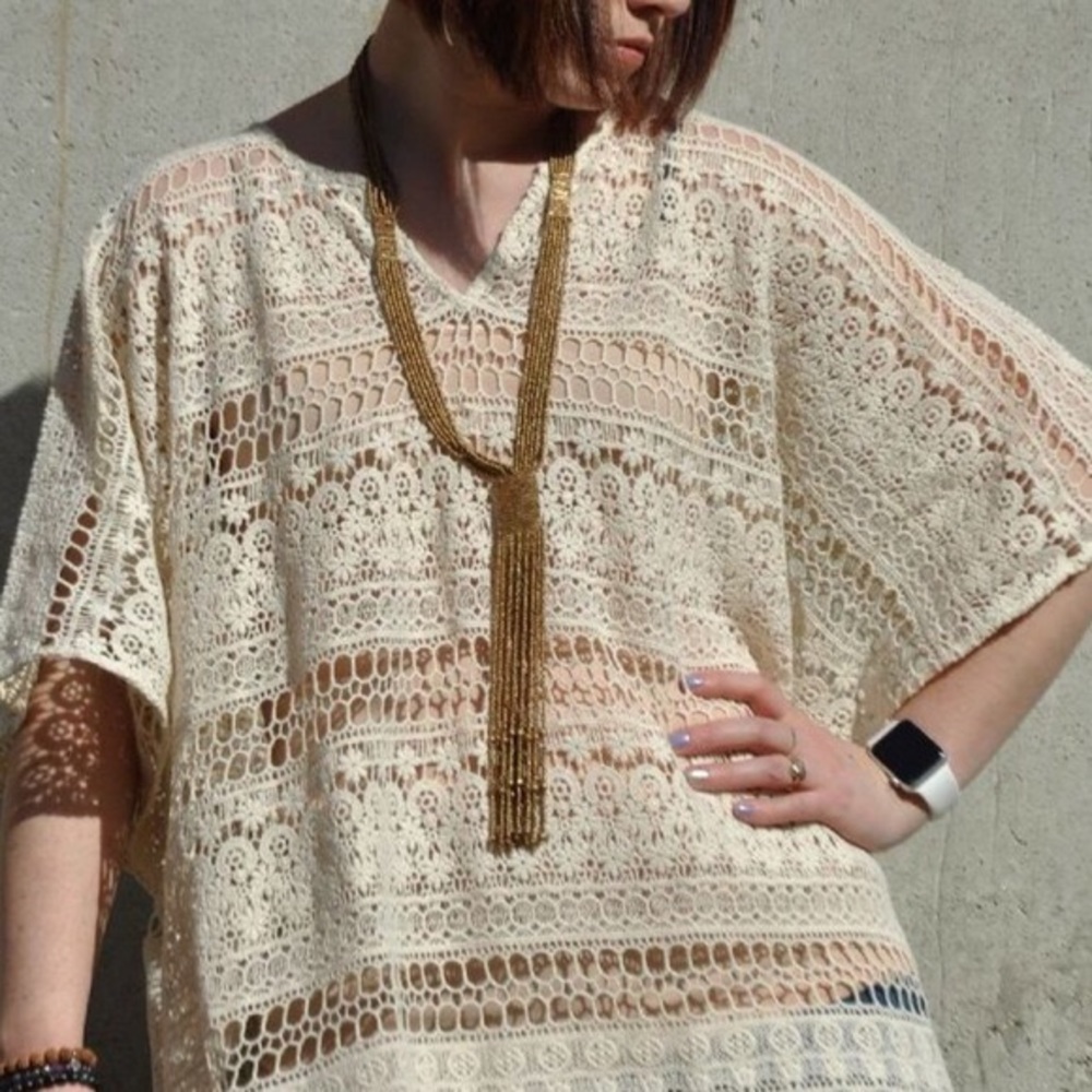 Cabi crochet top